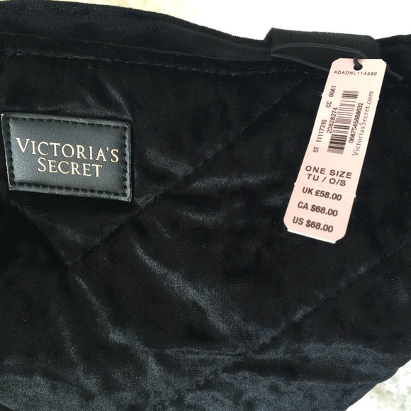 Victoria's Secret Crushed Velvet Weekend Bag - Picture 3 of 8